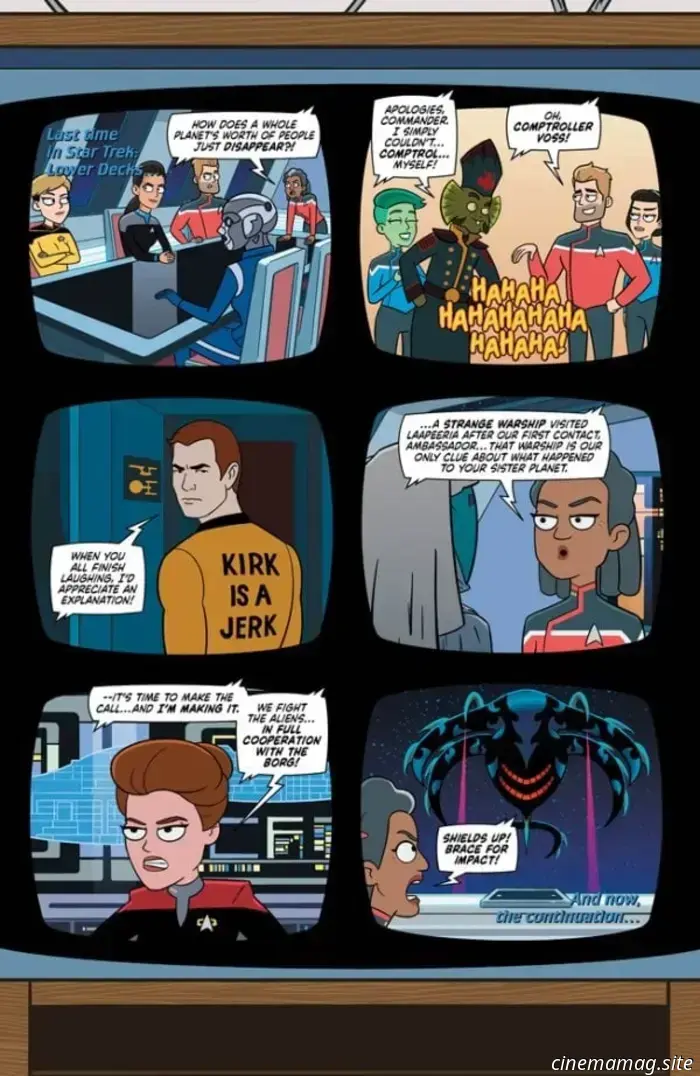 Comic Book Sneak Peek – Star Trek: Lower Decks #15