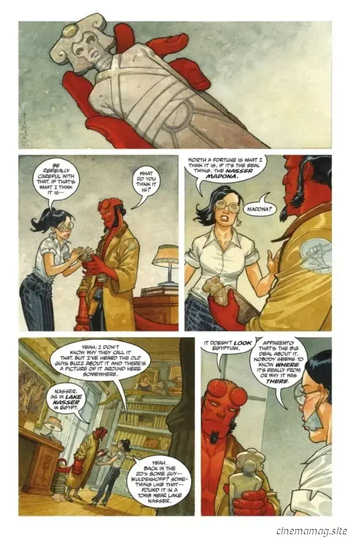 Hellboy and the B.P.R.D.: Professor Harvey is Gone #1 - Comic Book Teaser