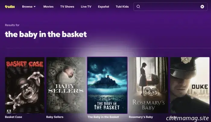 The Baby in the Basket is currently available for streaming on Tubi in the United States.