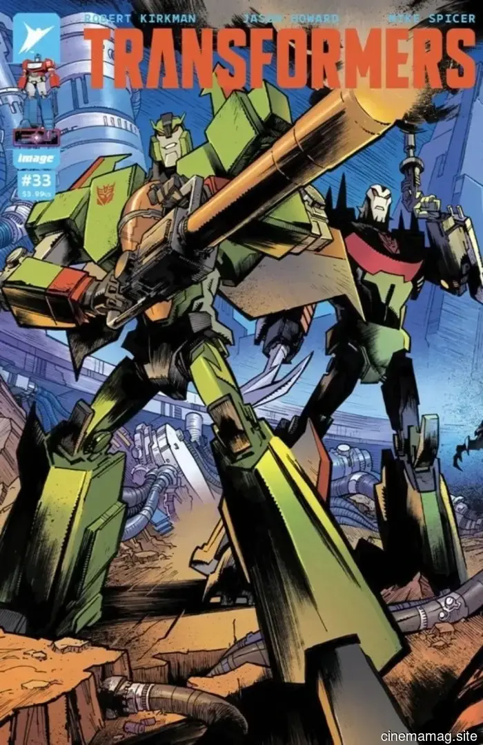 Comic Book Sneak Peek – Transformers #33
