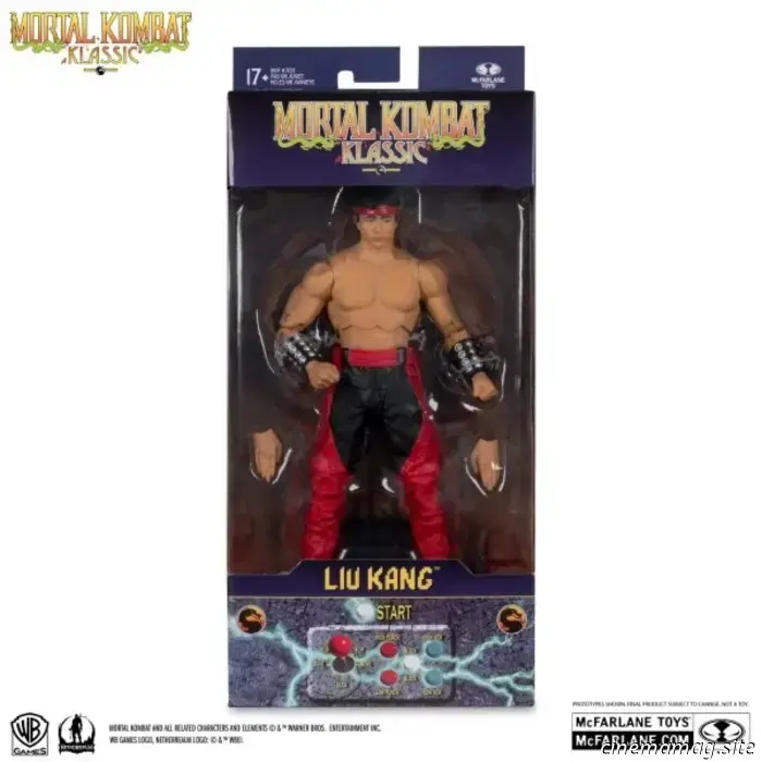Компания McFarlane Toys запускает новую серию классических фигурок по Mortal Kombat