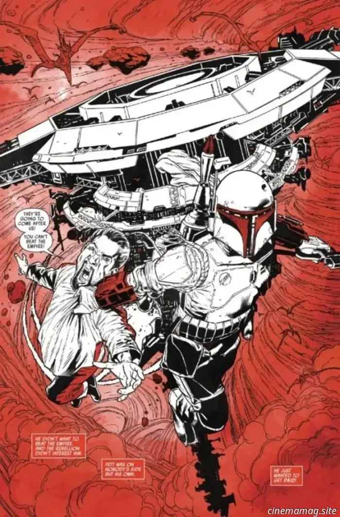 Star Wars: Boba Fett – Nero, Bianco e Rosso #1 - Anteprima del fumetto