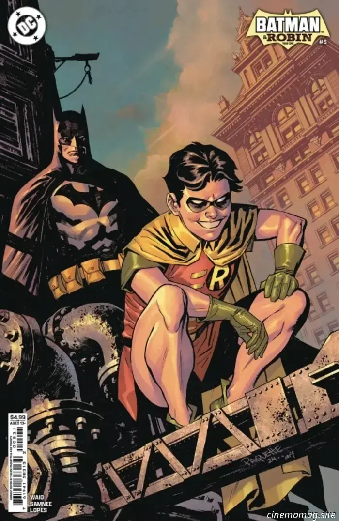 Batman y Robin: Año Uno #5 - Avance de cómic