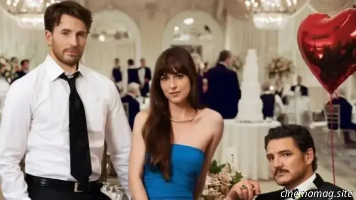 Nuovo trailer e poster per Materialisti con Dakota Johnson, Pedro Pascal e Chris Evans