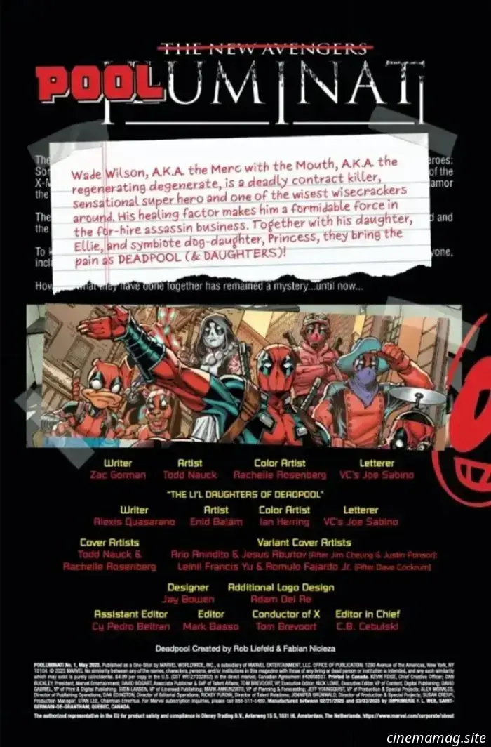 Pooluminati #1 - Preview of the Comic Book