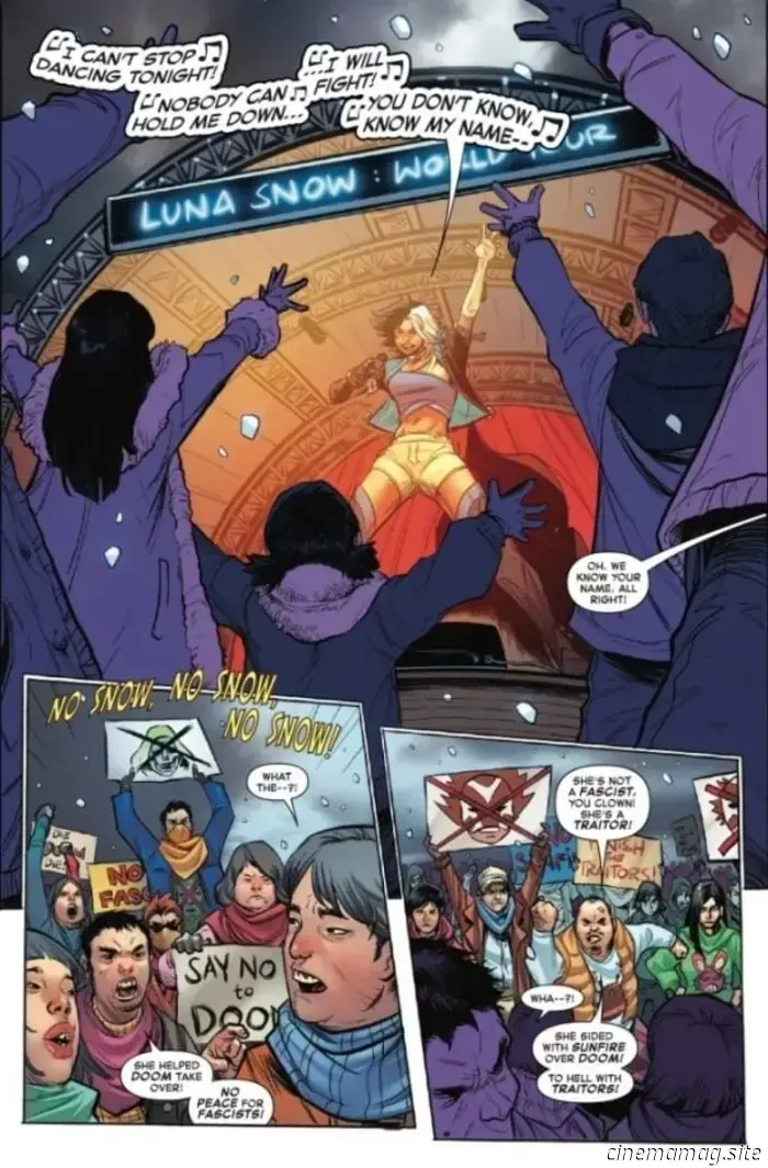 Превью комикса — Луна Сноу: Мировое турне №1