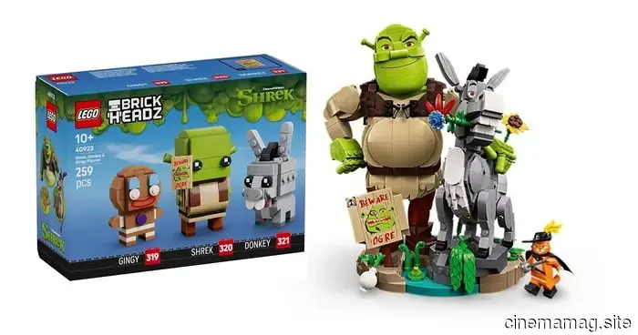 LEGO запускает новую тему Шрека в июне