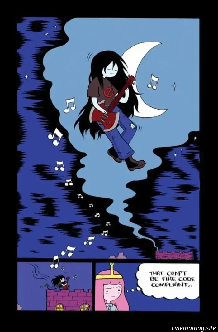 Oni Press offers a first-look preview of Adventure Time: The Bubbline College Special.
