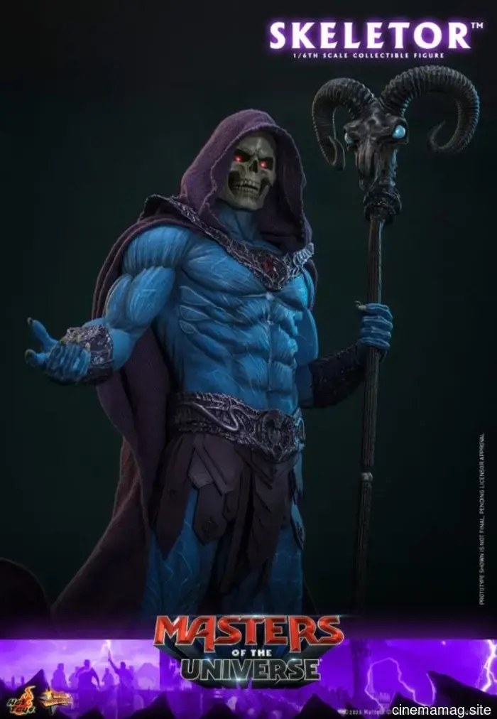 Hot Toys reveals sixth scale figures of He-Man and Skeletor from Masters of the Universe.