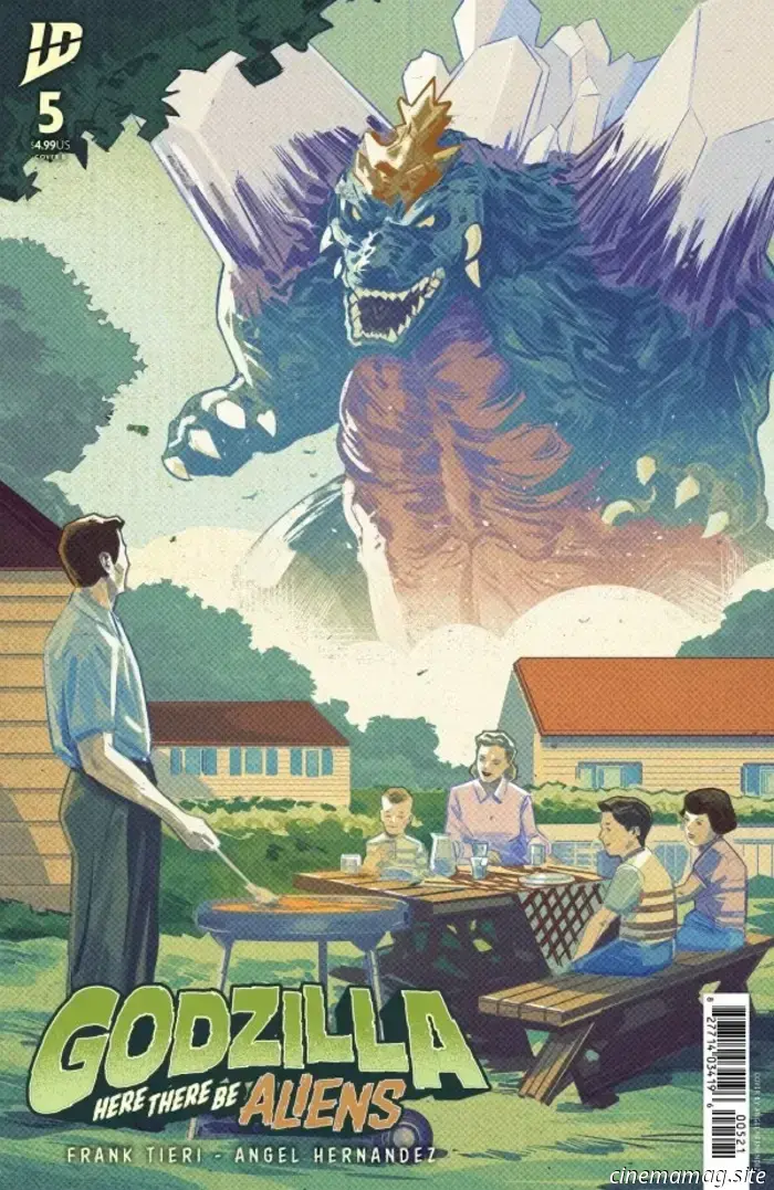 Anteprima del fumetto – Godzilla: Qui ci sono alieni #5