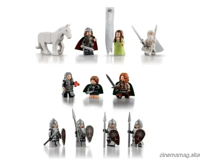 LEGO regresa a la Tierra Media con el set de El Señor de los Anillos: Minas Tirith