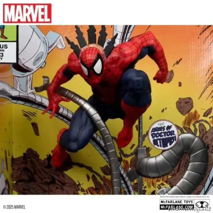 McFarlane presents new sixth scale collectibles of Spider-Man and Deadpool.