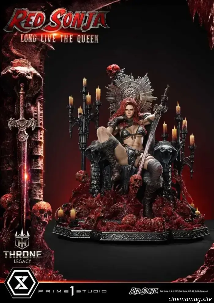 Red Sonja: la statua da collezione «Lunga vita alla regina» svelata da Prime 1 Studio