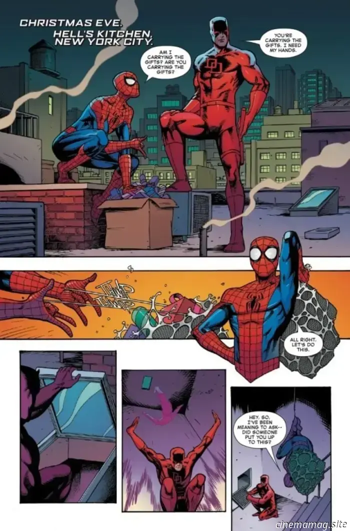 Превью комикса — Человек-паук: Праздничный спектакль №1