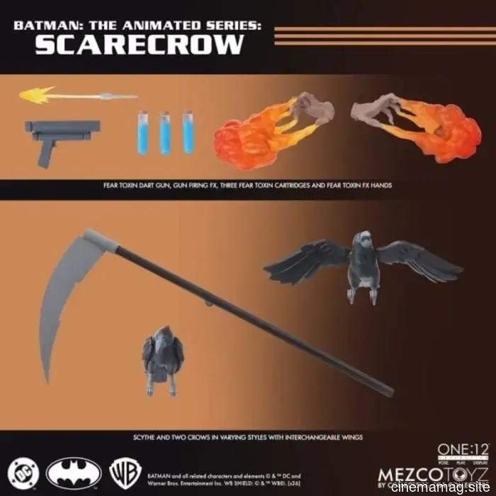 Пугало присоединяется к коллекции One:12 от Mezco Toyz по мотивам «Бэтмен: Мультсериал» с новой фигуркой