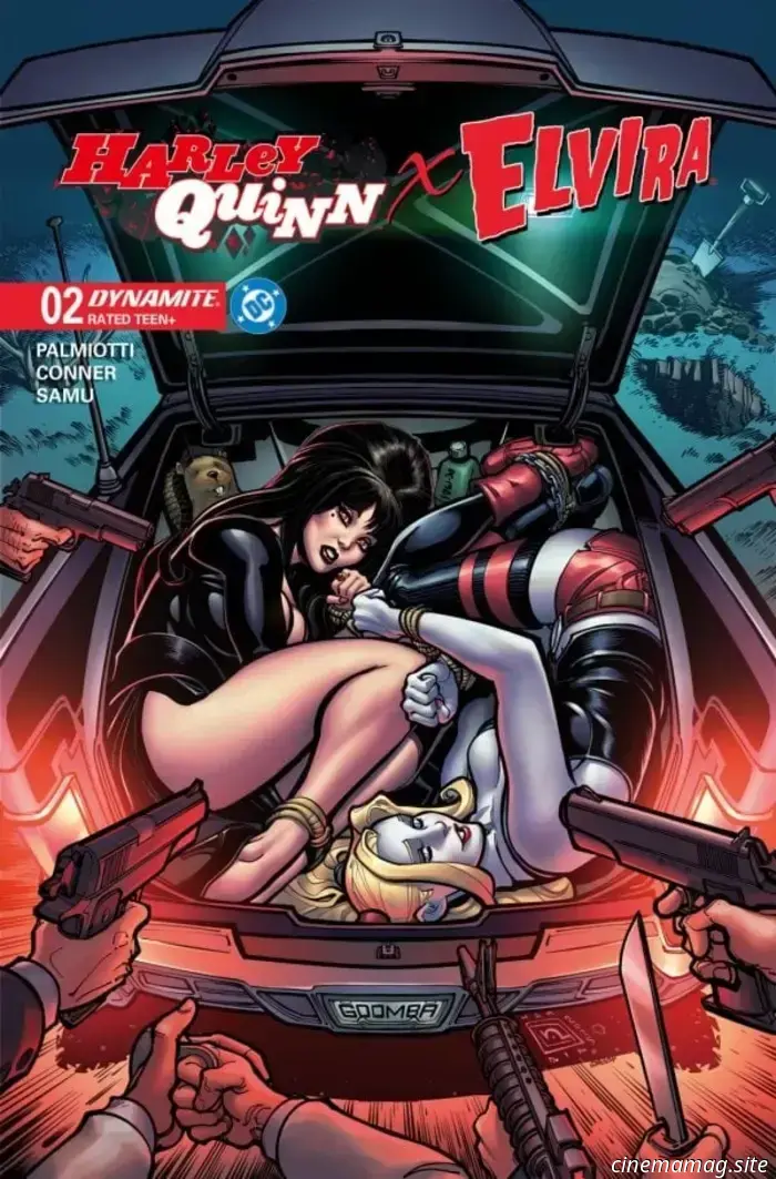 Echa un vistazo a Harley Quinn X Elvira #2 con una vista previa exclusiva