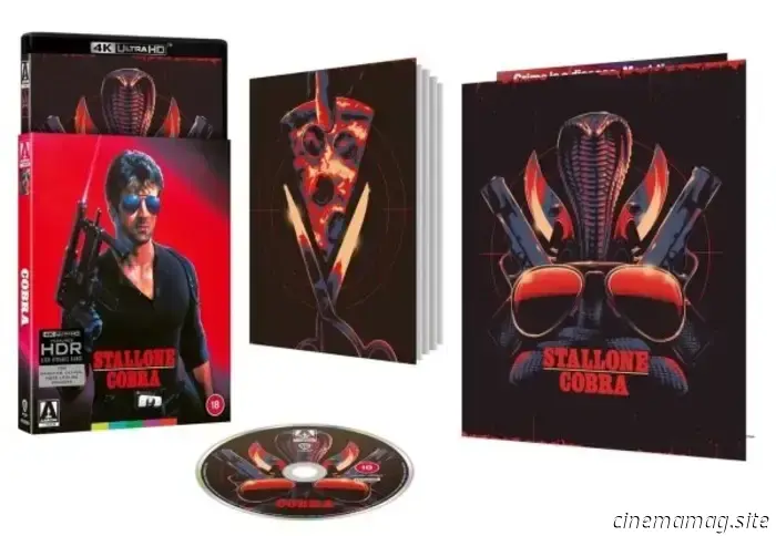 Cobra di Sylvester Stallone in arrivo su 4K Ultra HD per gentile concessione di Arrow