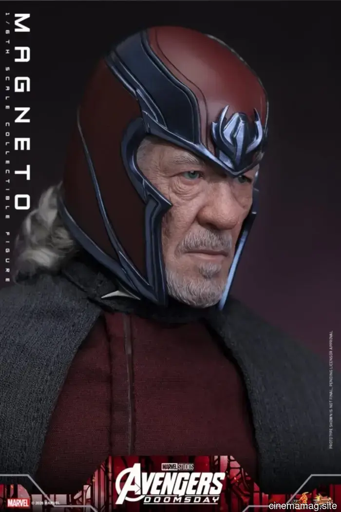 Hot Toys introduces the sixth scale figure of Magneto from Avengers: Doomsday.