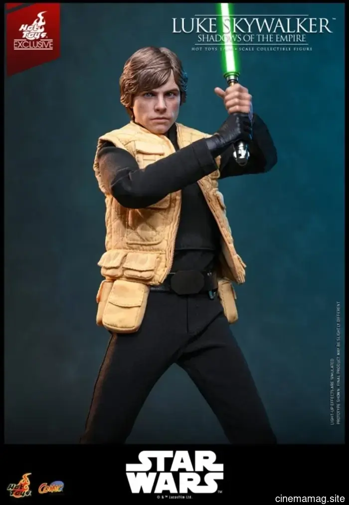 Luke Skywalker from Shadows of the Empire is now a part of Hot Toys' sixth scale action figure collection from Star Wars.