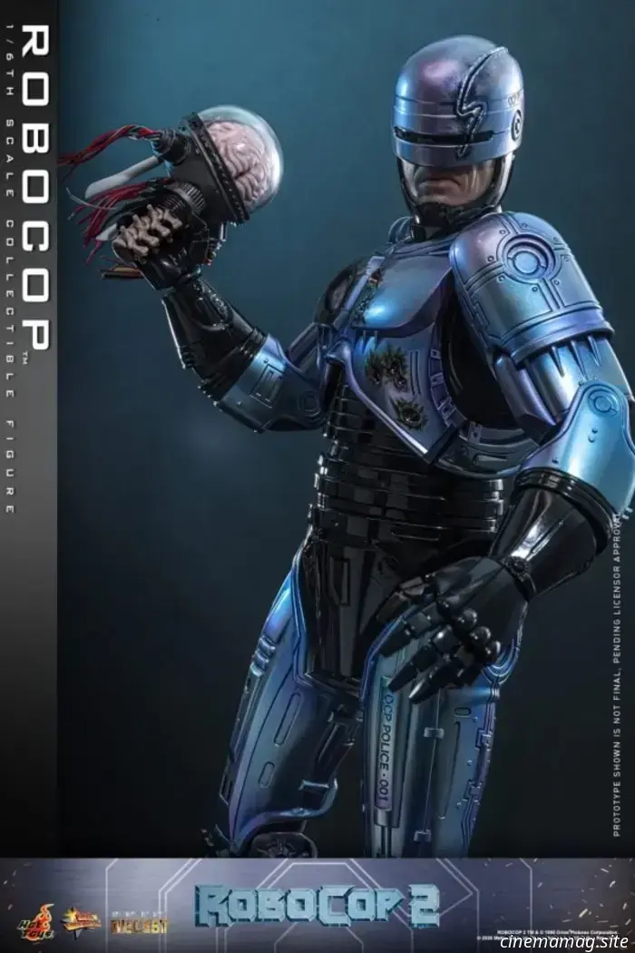 Hot Toys presenta las figuras a escala 1/6 de RoboCop y RoboCain de RoboCop 2