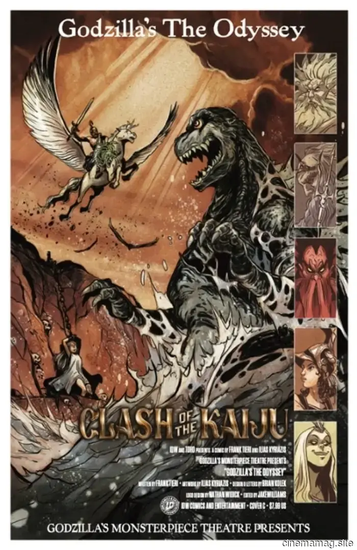 Comic Book Preview – Godzilla's Monsterpiece Theatre Featuring: Godzilla's The Odyssey