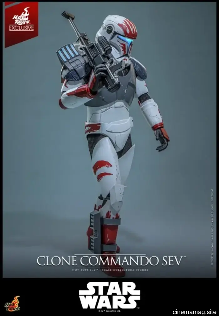 Hot Toys has revealed a sixth scale figure of Saesee Tiin and Clone Commando Sev from Star Wars: The Clone Wars.