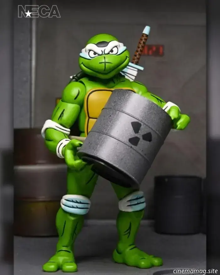 NECA rivela nuove action figure ispirate ai fumetti Teenage Mutant Ninja Turtles