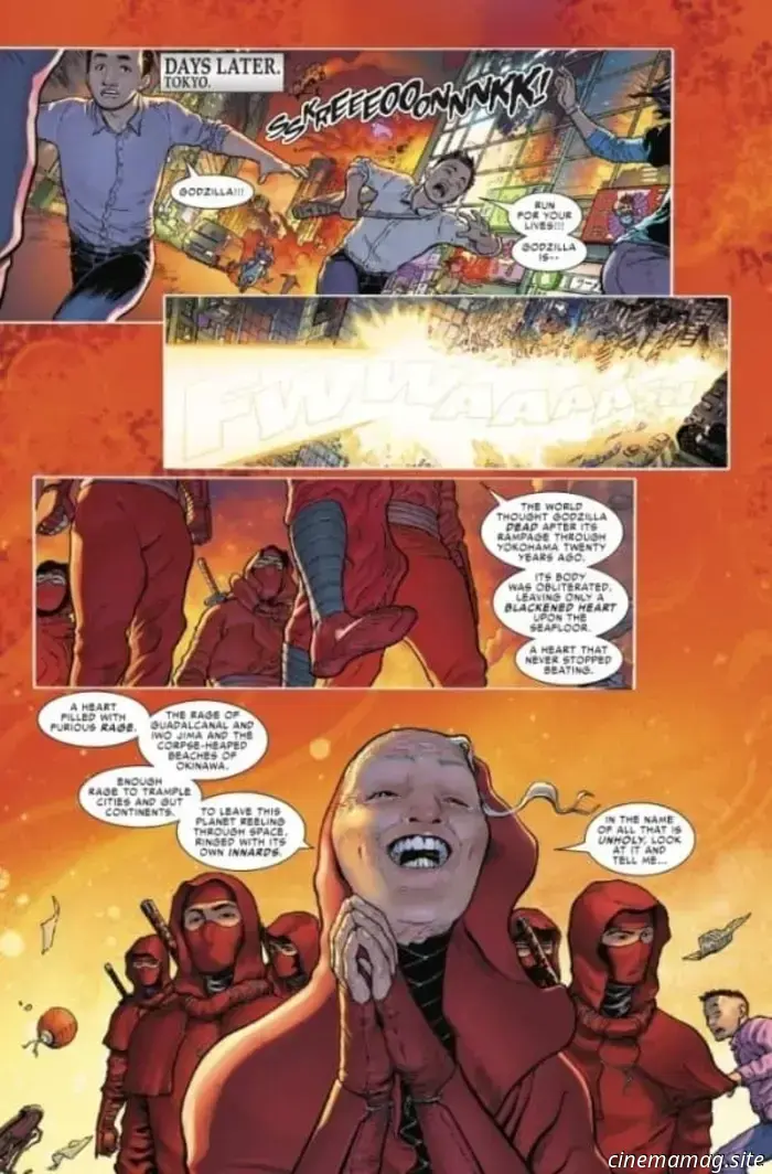 Godzilla vs. Thor #1 - Comic Book Sneak Peek