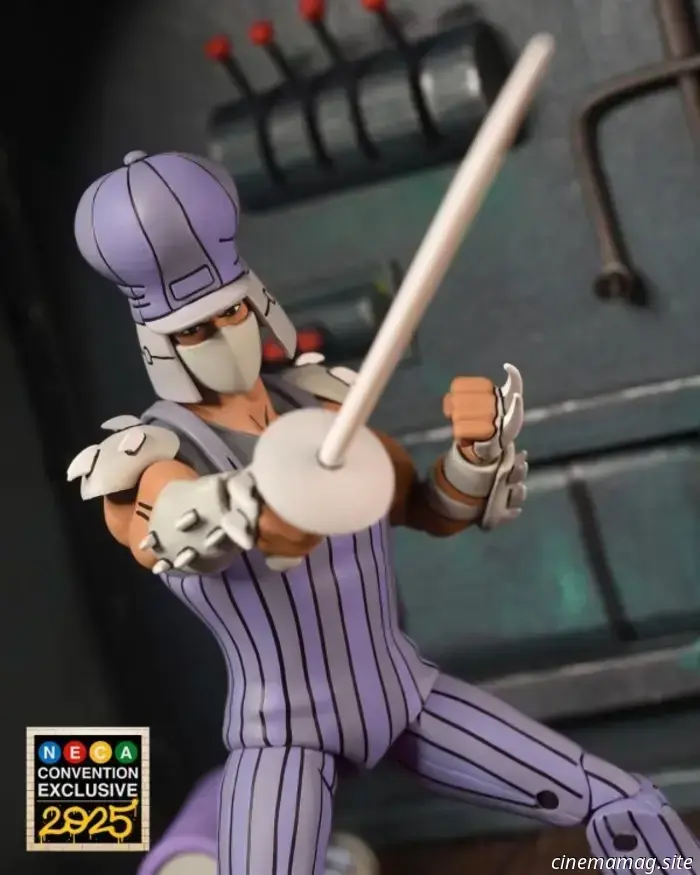 Teenage Mutant Ninja Turtles Ultimate Train Track Takedown Shredder figure revealed as a NYCC exclusive.