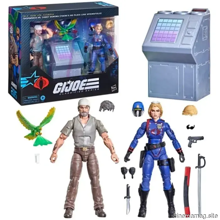 G.I. Joe Classified Series Fatal Fluffies y Shipwreck vs. Cadete Deming figuras exclusivas de Comic-Con reveladas por Hasbro