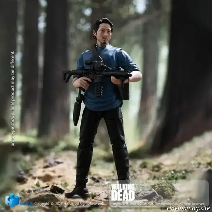 Glenn si unisce alla collezione The Walking Dead di Hiya Toys con una figura della Exquisite Mini Series.