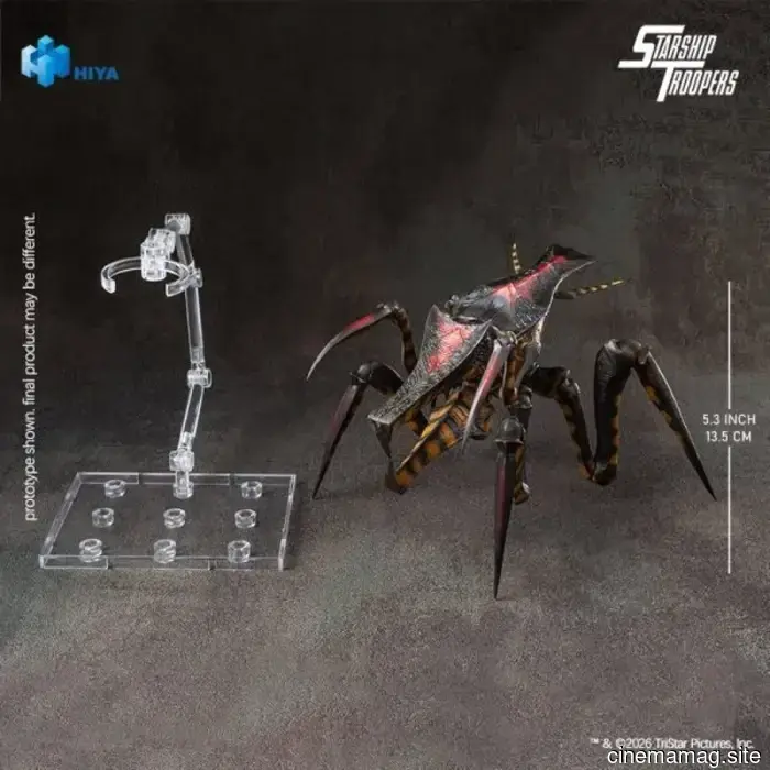 The Warrior Bug from "Starship Troopers" is now part of Hiya Toys' Exquisite Basic Series with the release of a new figure.