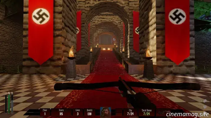 Il shooter d'ispirazione retrò Darkenstein 3D esce gratuitamente