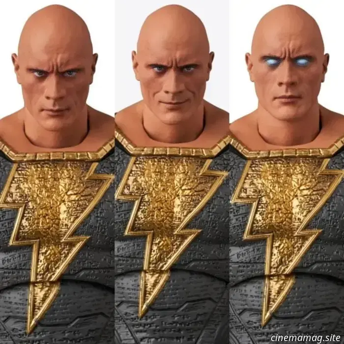 MAFEX представила фигурку Блэка Адама в исполнении Дуэйна Джонсона