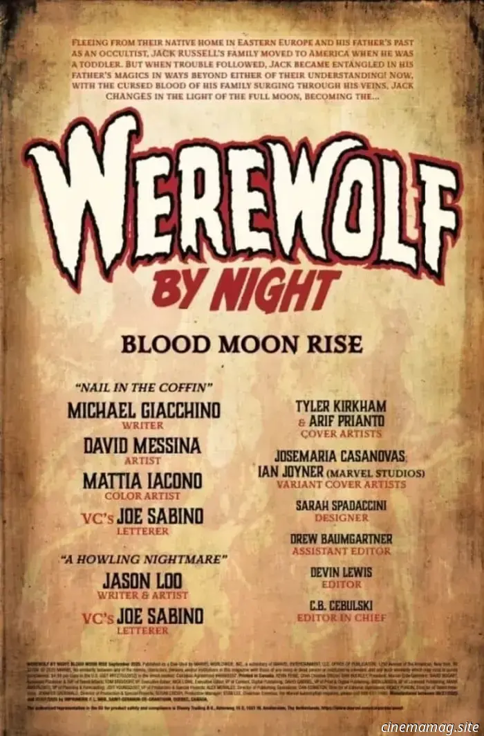 Werewolf by Night: Blood Moon Rise #1 - Comic Book Sneak Peek