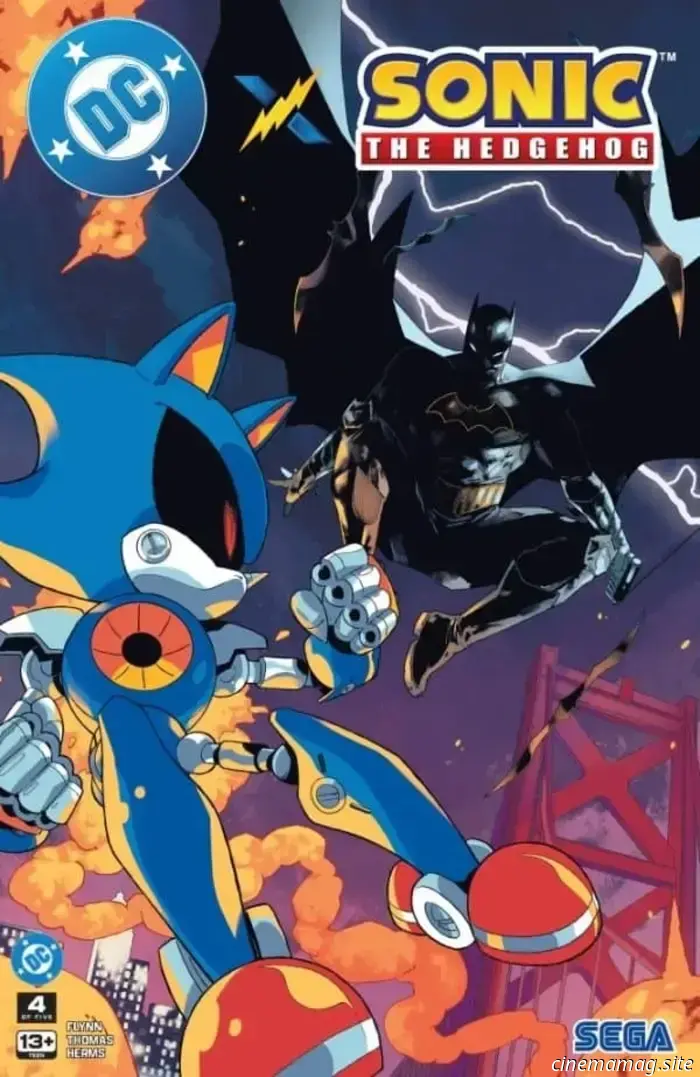 DC x Sonic The Hedgehog #4-Anteprima del fumetto
