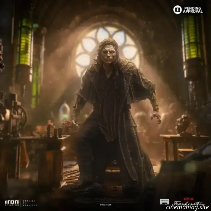 Iron Studios da vida a la criatura de Jacob Elordi con una estatua coleccionable del Monstruo de Frankenstein.