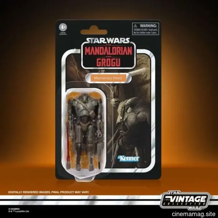 Hasbro has revealed the Black Series and Vintage Collection figures for Star Wars: The Mandalorian and Grogu.