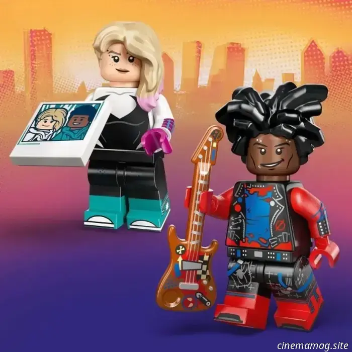 LEGO reveals Spider-Man: Across the Spider-Verse collectible minifigures.