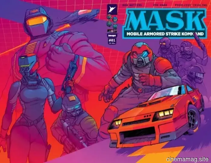 The Energon Universe grows with a preview of M.A.S.K. #1.