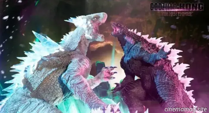 La statua da collezione Godzilla vs Shimo di Prime 1 Studio da Godzilla x Kong: The New Empire