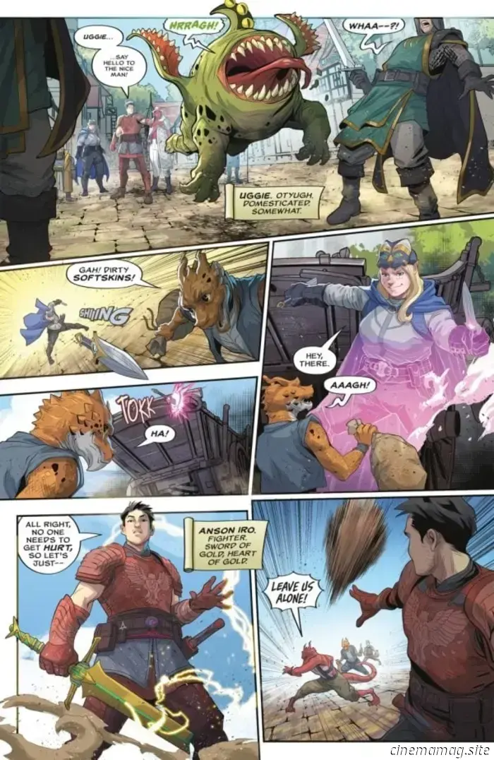 Comic Book Sneak Peek – Dungeons & Dragons: The Fallbacks #1