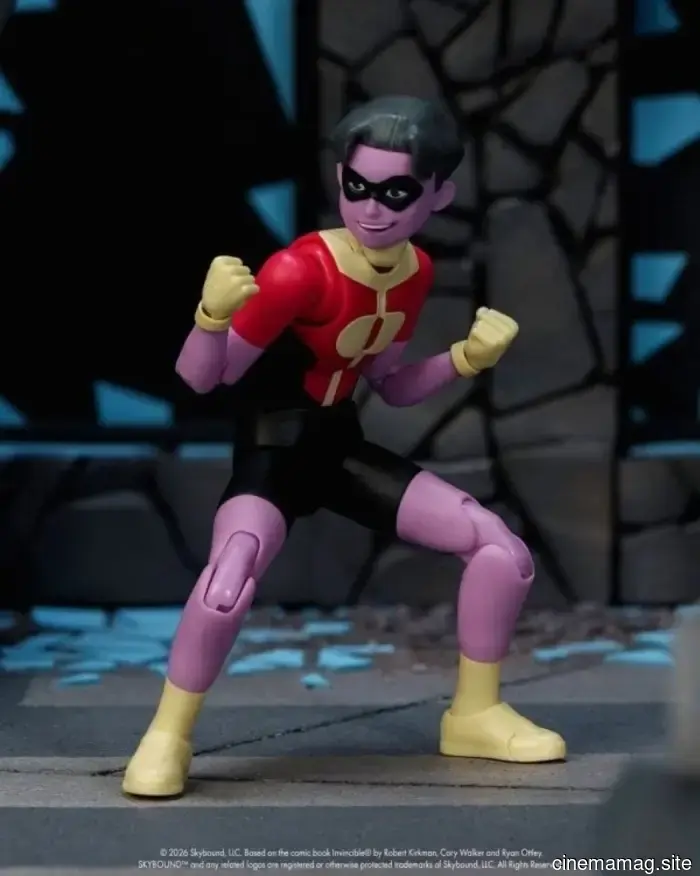 Jada Toys lancia la linea di action figure Invincible con Invincible, Conquest e Omni-Man.
