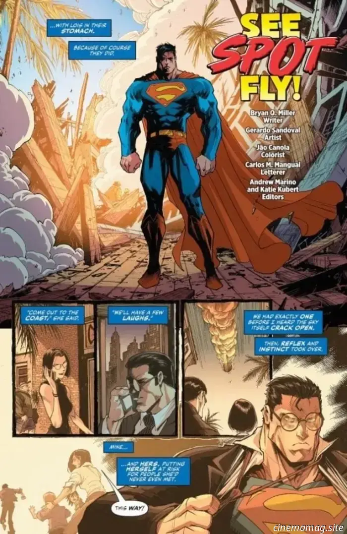 DC's Kal-El-Лавина в Калифорнии №1 — Предварительный обзор комикса