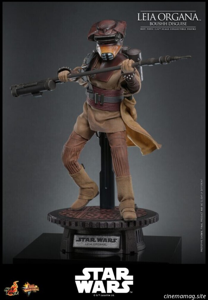 Leia Organa (travestimento da Boushh) — figura in scala 1/6 di Star Wars svelata da Hot Toys