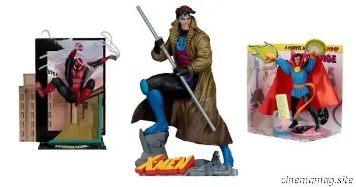 Gambit, Doctor Strange, Spider-Man e The Lizard si uniscono alla linea di collezionabili Marvel di McFarlane.