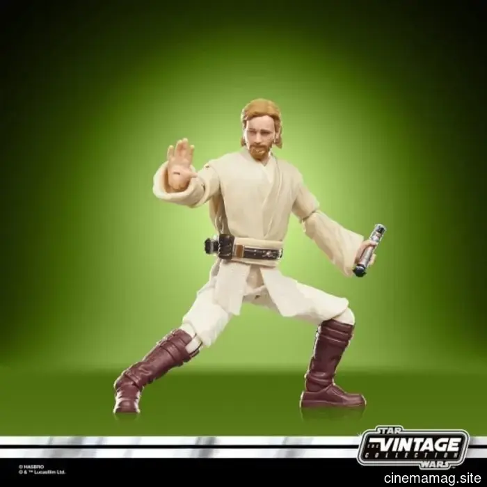 Hasbro’s Star Wars: The Vintage Collection introduces new action figures from Attack of the Clones.