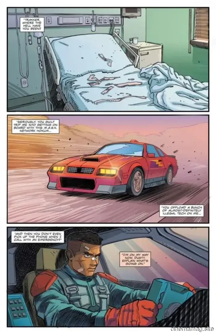 Comic Book Sneak Peek – M.A.S.K. #4