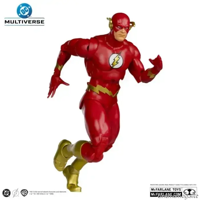 Superman, Wally West, Ice e la Brigata Rocket Red: le figure DC Multiverse svelate da McFarlane