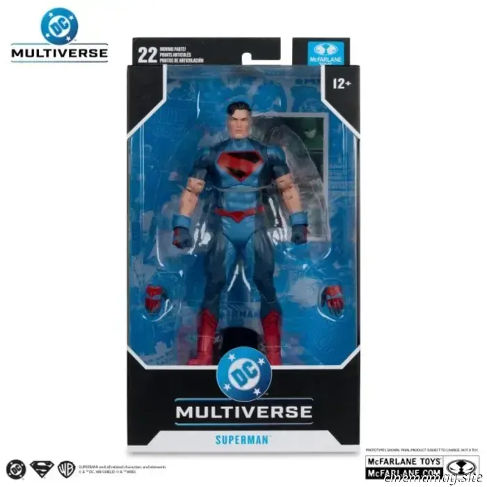 Superman, Wally West, Ice e la Brigata Rocket Red: le figure DC Multiverse svelate da McFarlane
